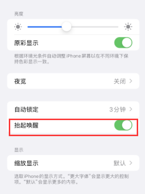 镜湖苹果授权维修站分享iPhone轻点无法唤醒怎么办