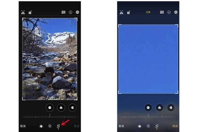 镜湖苹果手机维修分享iPhone手机如何使用裁剪功能隐藏照片 